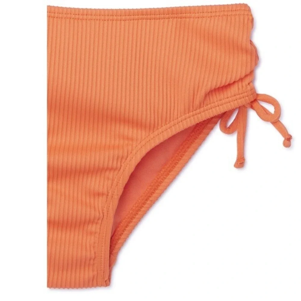 Wonder Nation Girls Ruffle Strap Bikini Swimsuit UPF 50+ New with Tags XL 14-16